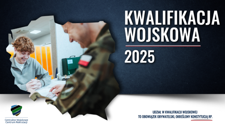 Ilustracja do informacji: Kwalifikacja Wojskowa 2025